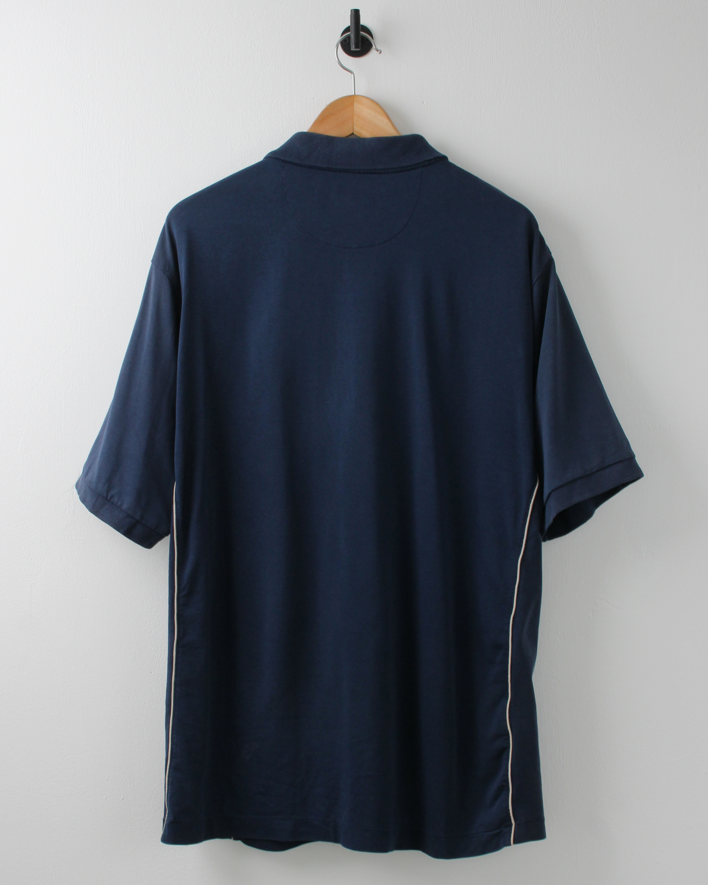 90s Nike Tiger Woods Yin Yang Navy Polo (XL)