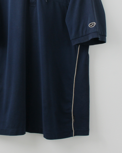90s Nike Tiger Woods Yin Yang Navy Polo (XL)