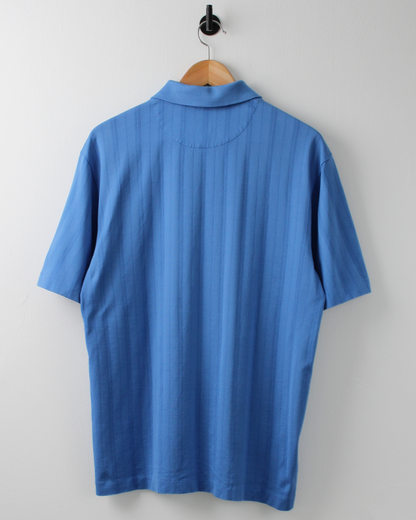 00s Nike Tiger Woods Blue Textured Pattern (M)