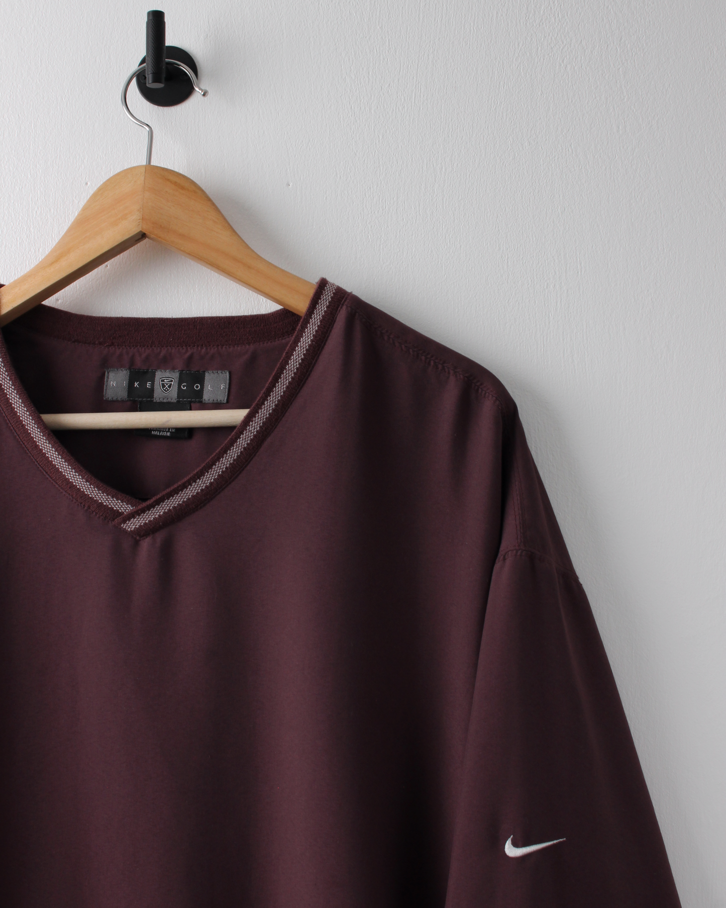 00s Nike Burgundy Windbreaker (XL)