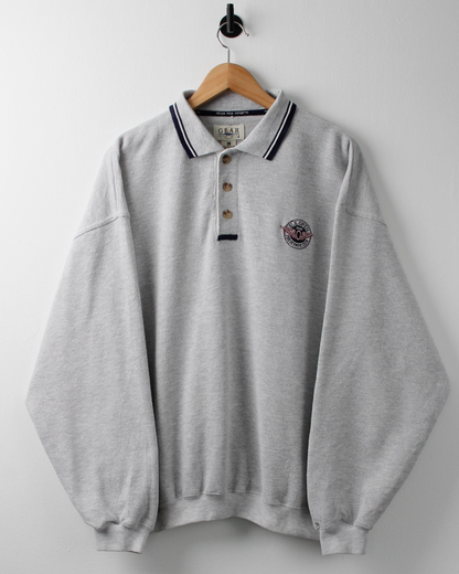 ‘99 US Open The Olympic Club Grey Long Sleeve Polo (M)