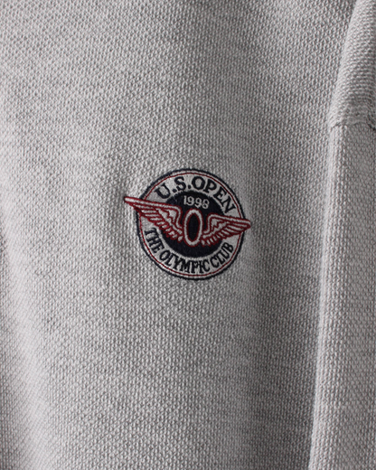 ‘99 US Open The Olympic Club Grey Long Sleeve Polo (M)