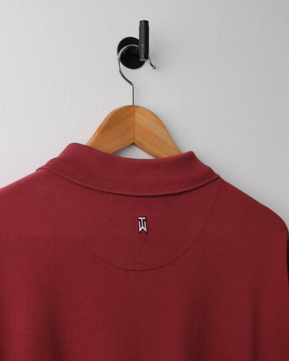 00s Nike Tiger Woods Deep Red Polo (XL)