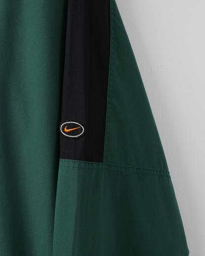 90s Nike Green & Black Windbreaker (XL)
