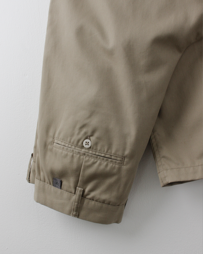 00s Nike Beige Pleated Golf Trousers (32W 34L)