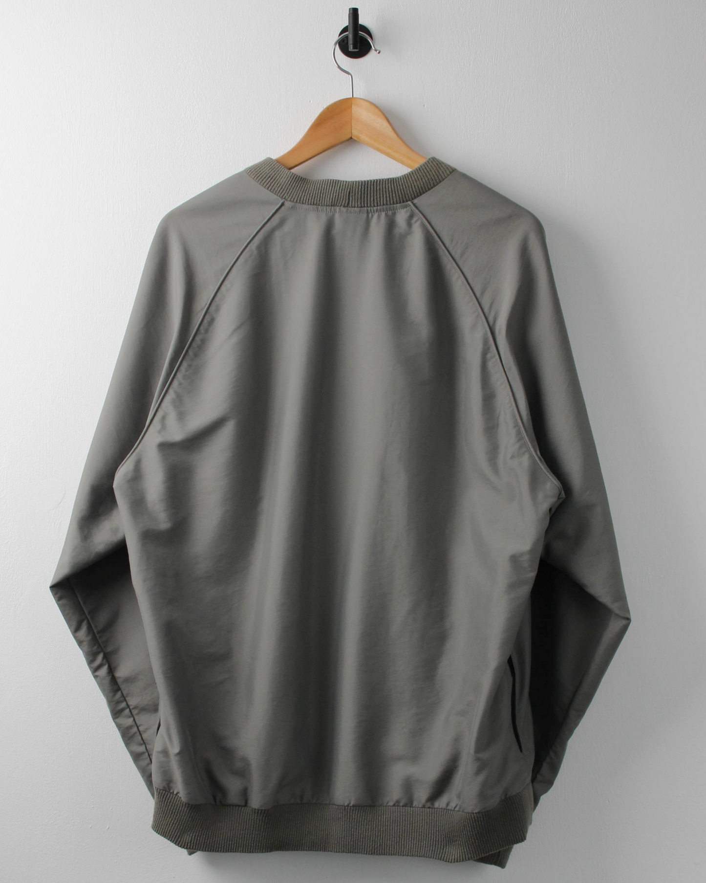 00s Nike Olive Green Crewneck Windbreaker (M)