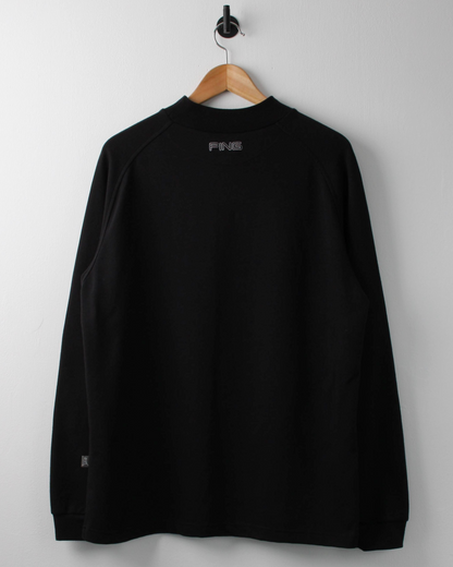 00s Ping Black Long Sleeve Mock Neck (M)