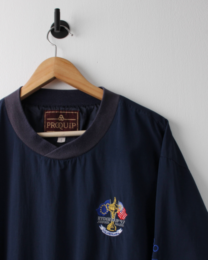 ‘97 Ryder Cup Valderrama Navy Crewneck Windbreaker (L)