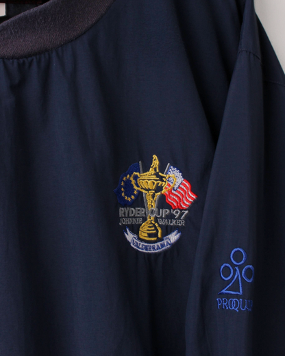 ‘97 Ryder Cup Valderrama Navy Crewneck Windbreaker (L)