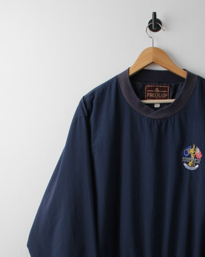 ‘97 Ryder Cup Valderrama Navy Crewneck Windbreaker (L)