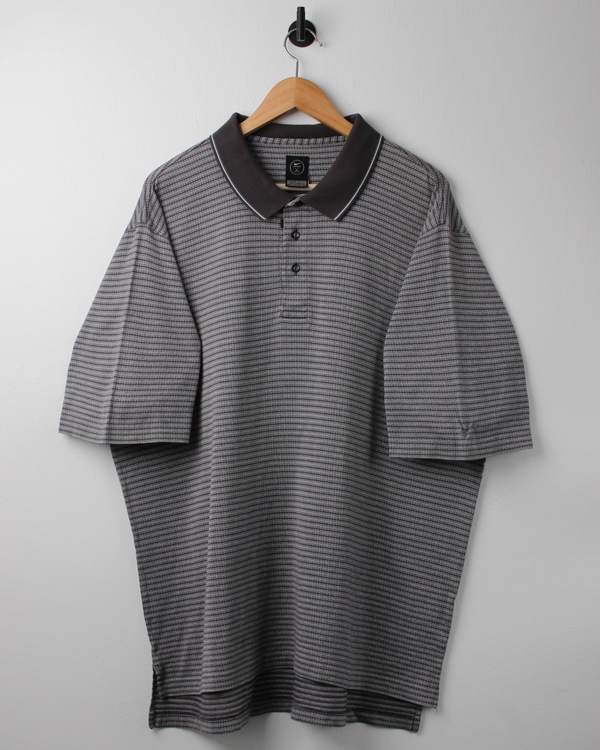 90s Nike Geometric Patterned Polo (XL)
