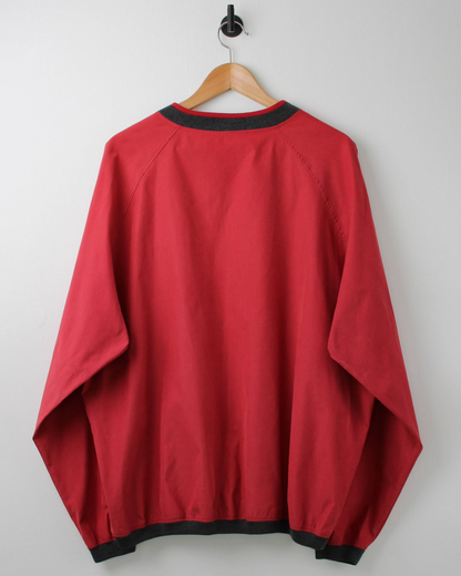 2001 Ryder Cup Ashworth Red V-Neck Windbreaker (L)
