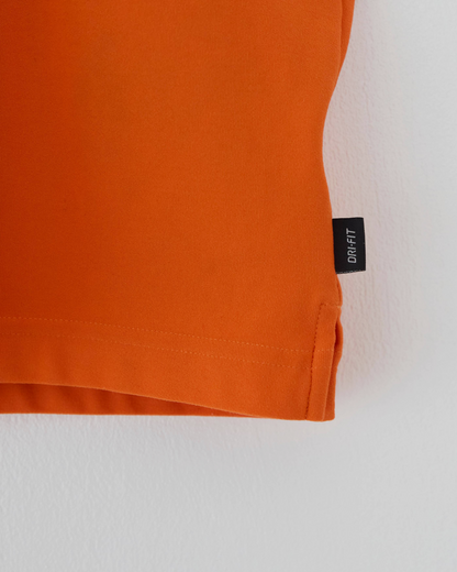 00s Nike Bueno Golf Orange Dri-Fit Mock Neck (L)