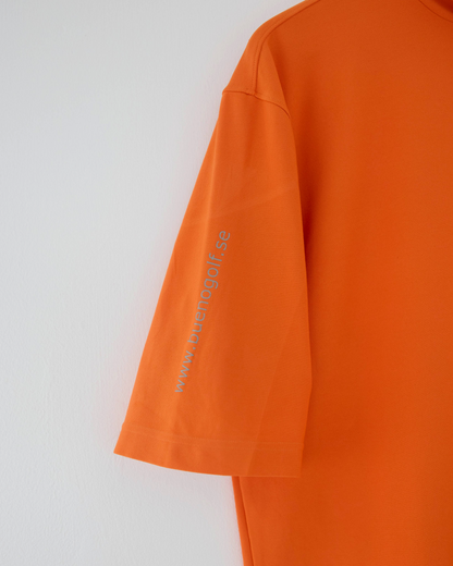 00s Nike Bueno Golf Orange Dri-Fit Mock Neck (L)