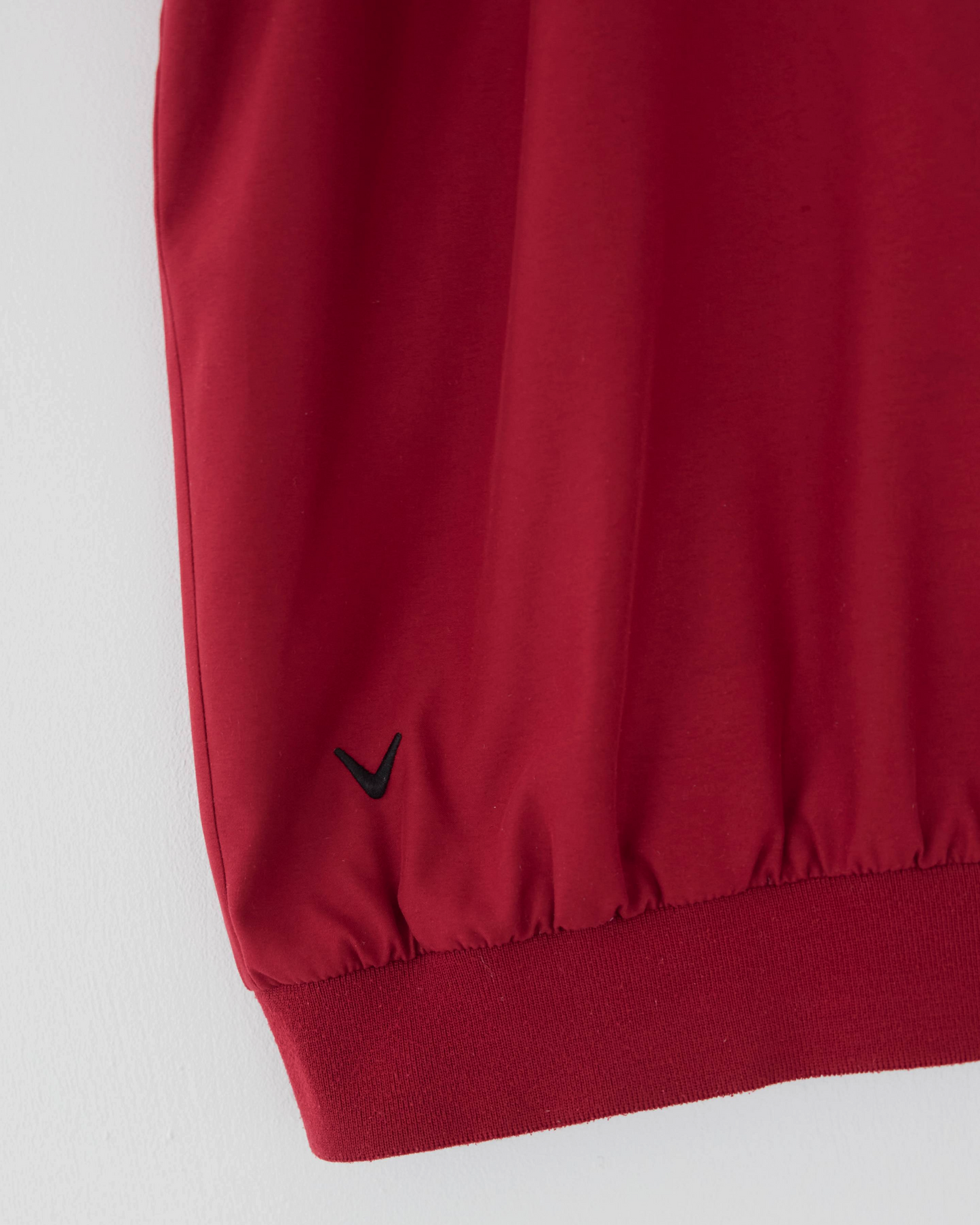00s Callaway Burgundy Windbreaker Golf Vest (XL)