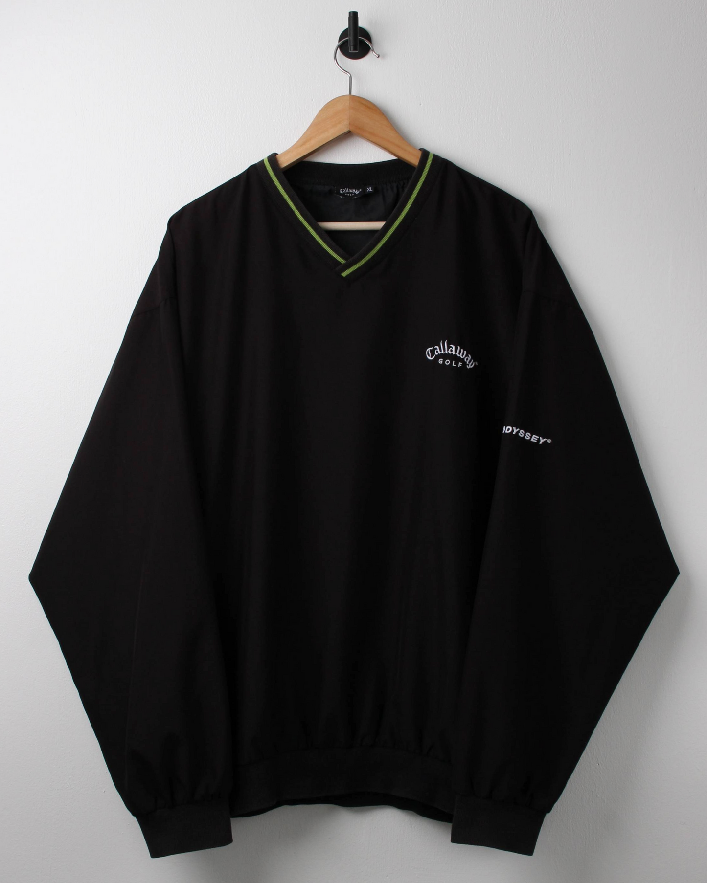Modern Callaway Black & Green Windbreaker (XL)