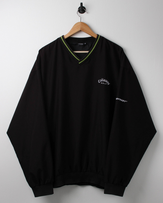 Modern Callaway Black & Green Windbreaker (XL)