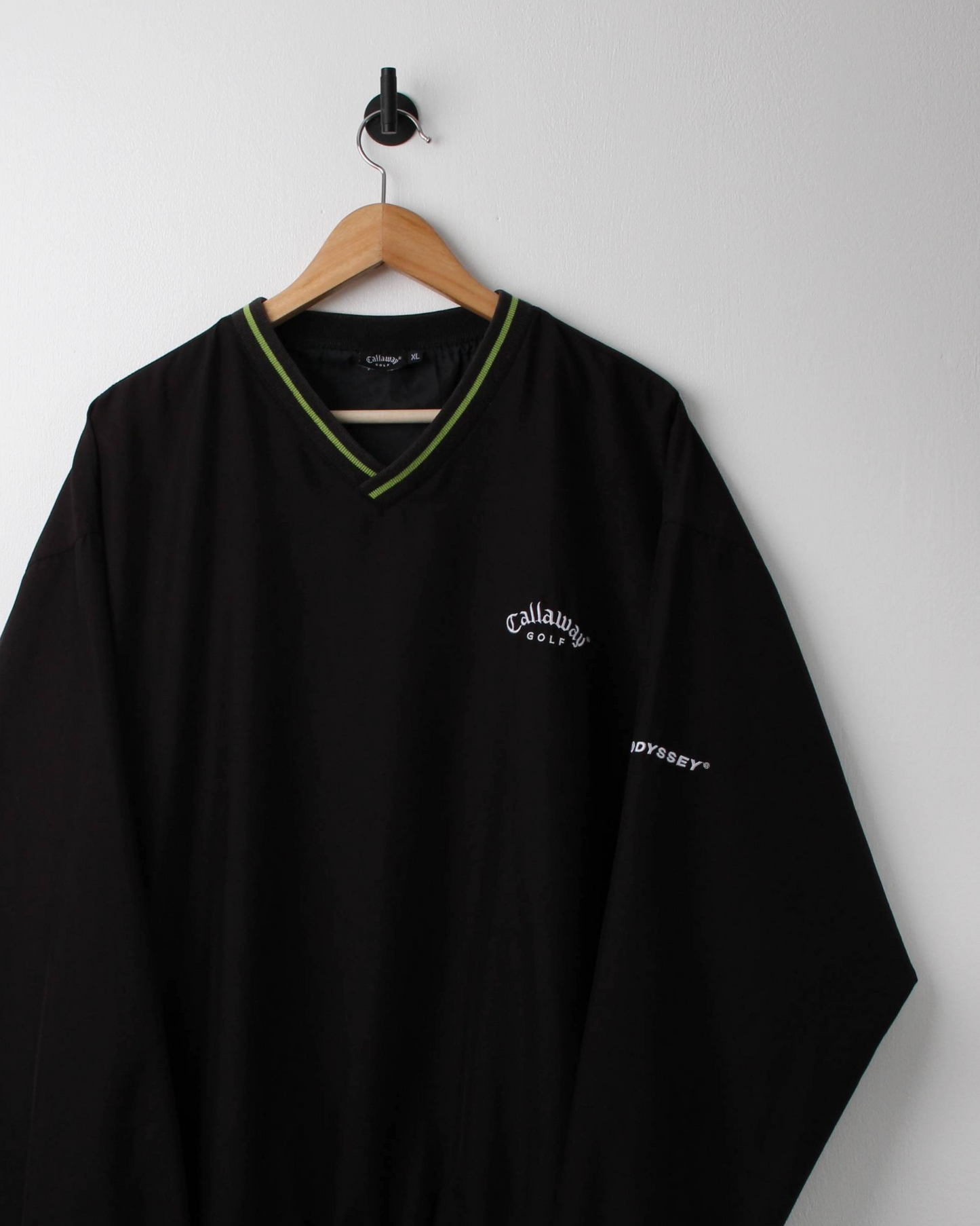 Modern Callaway Black & Green Windbreaker (XL)