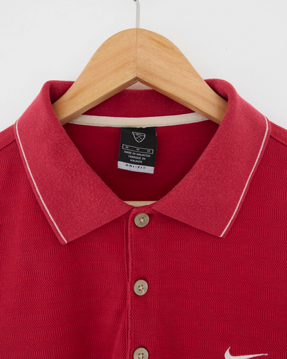 00s Nike Red Polo (M)