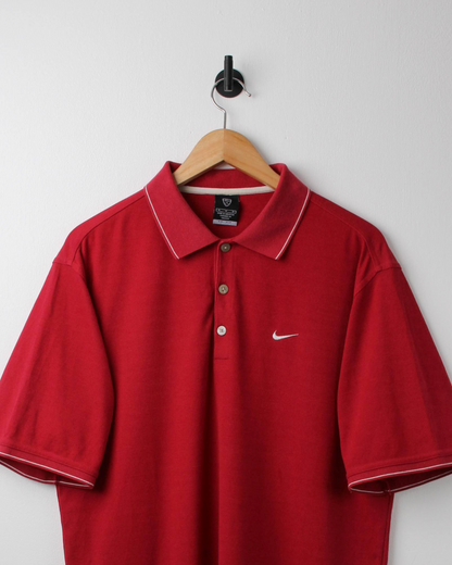 00s Nike Red Polo (M)