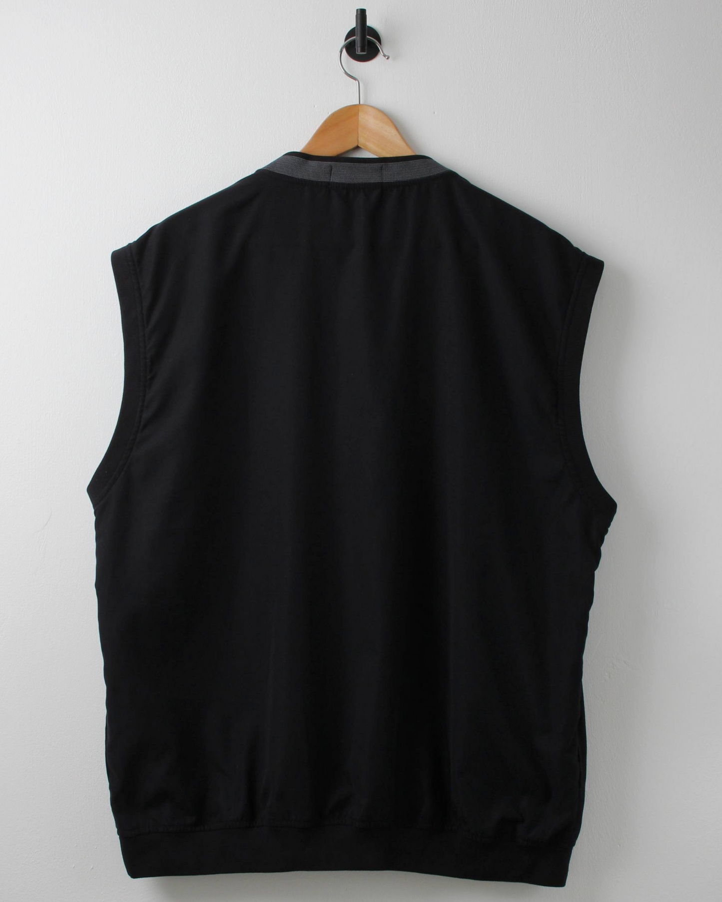 00s Ashworth Black & Grey Golf Vest (XL)