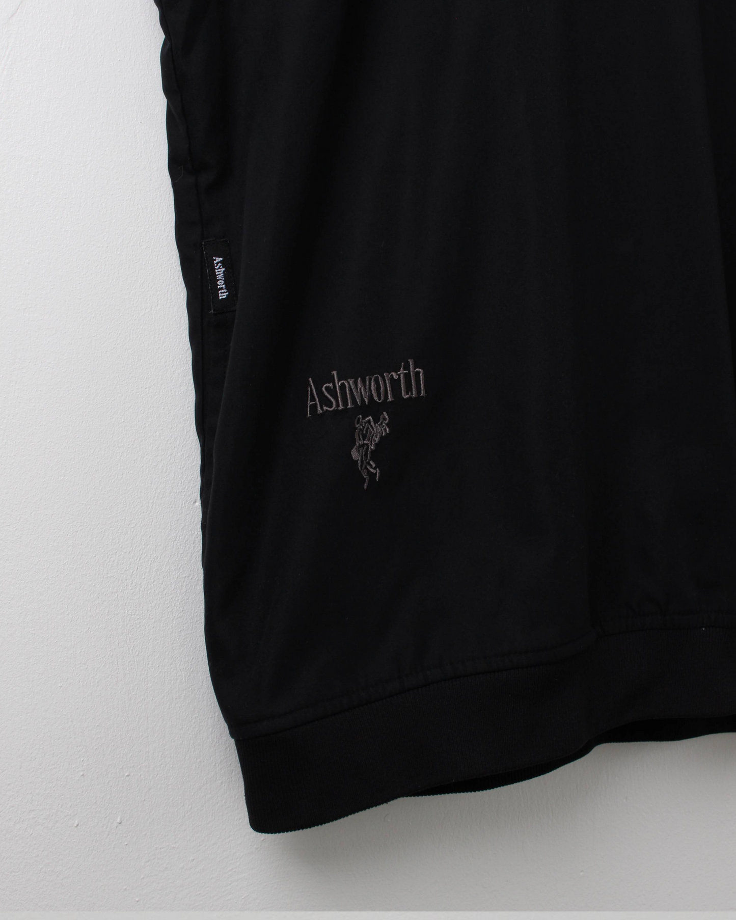00s Ashworth Black & Grey Golf Vest (XL)