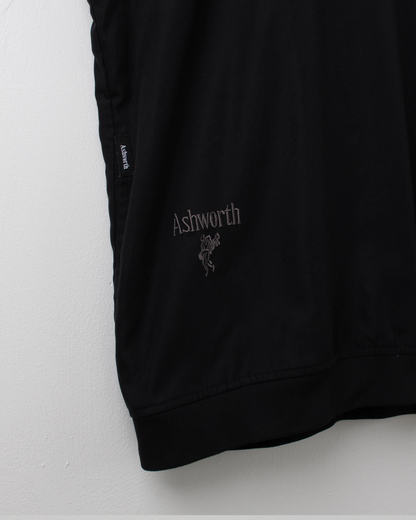 00s Ashworth Black & Grey Golf Vest (XL)
