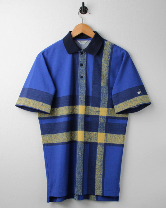 90s Masters Blue & Yellow Polo (S)
