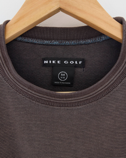 90s Nike Charcoal Graphic Heavyweight Sweatshirt (M)