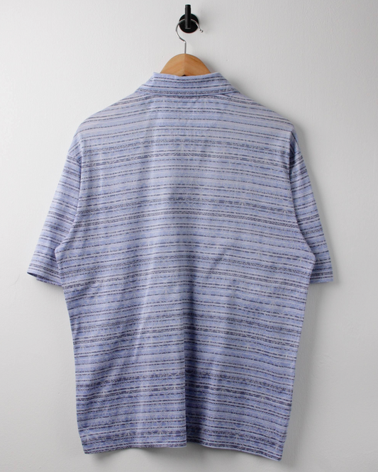 00s Nike Tiger Woods Violet Patterned Polo (S)