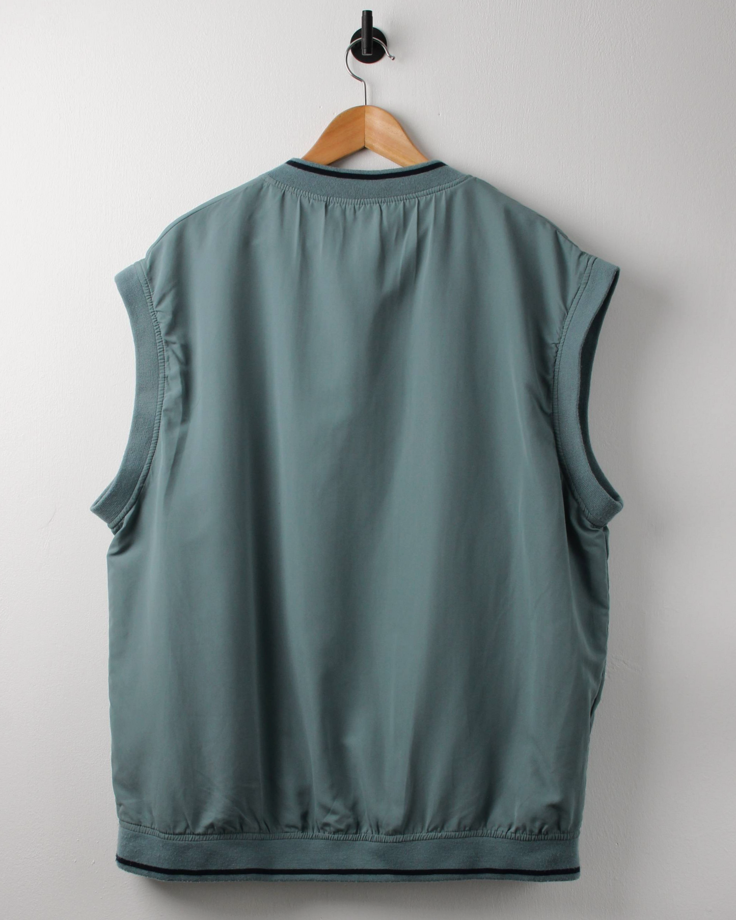 90s Palmer Turquoise Windbreaker Golf Vest (L)
