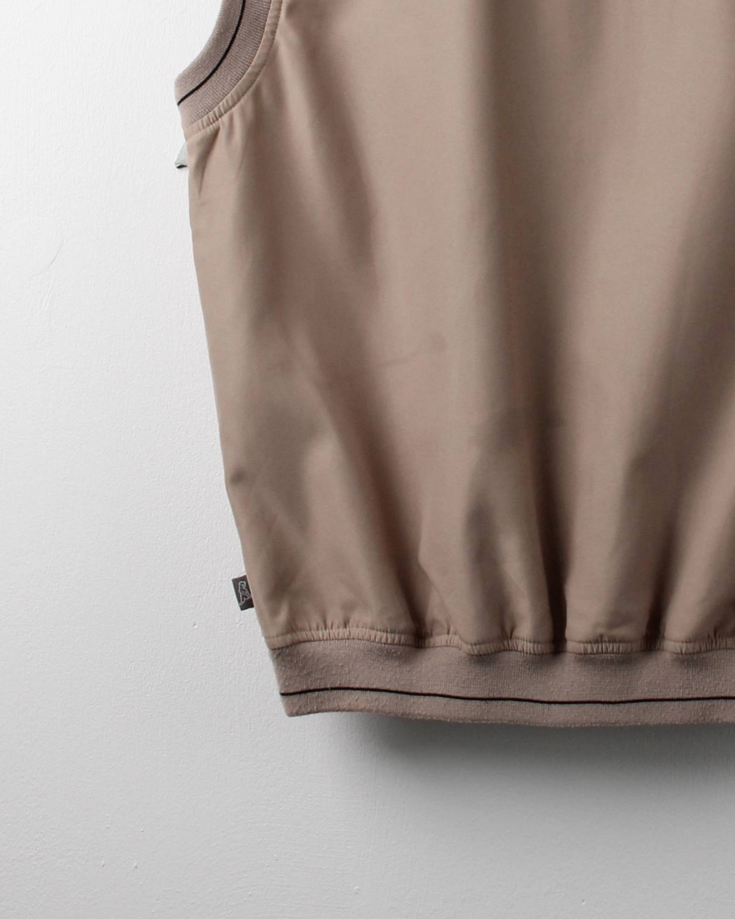00s Ping ‘Mr Ping’ Logo Khaki Golf Vest (S)