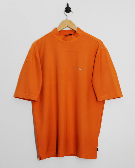 00s Nike Orange Mock Neck (L)
