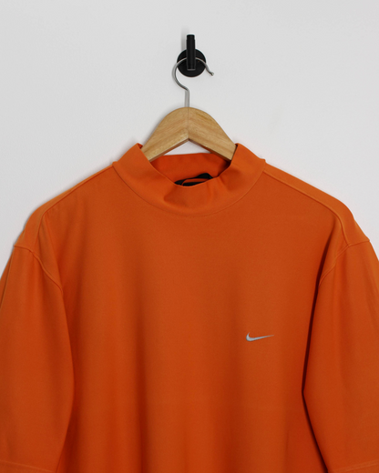 00s Nike Orange Mock Neck (L)