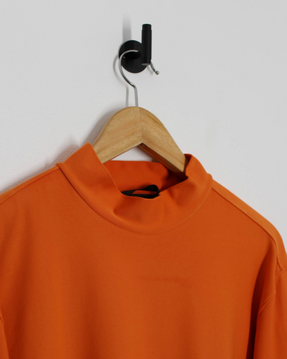 00s Nike Orange Mock Neck (L)