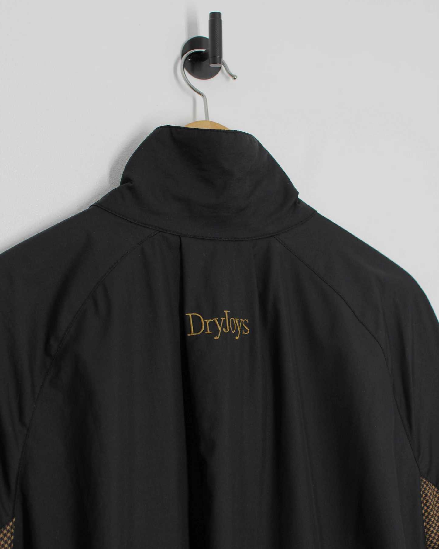 90s FootJoy Black/Brown Full Zip Jacket (L)