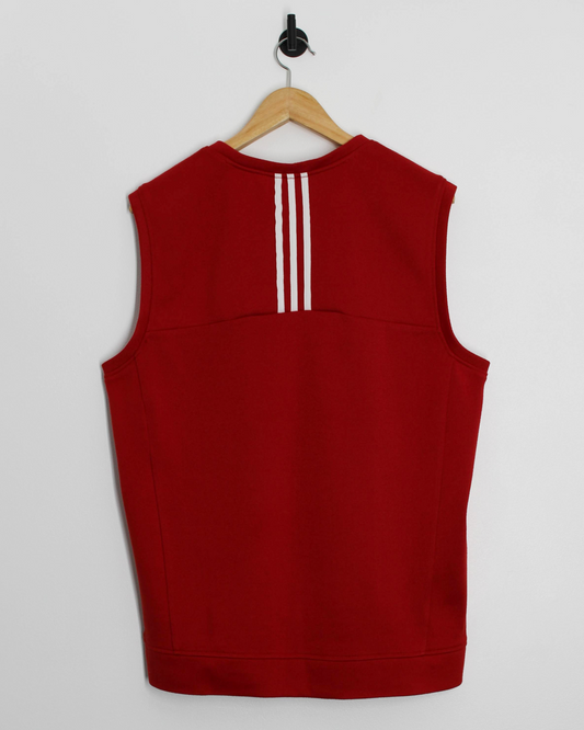 Modern Adidas Red Golf Vest (M)