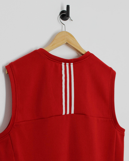 Modern Adidas Red Golf Vest (M)