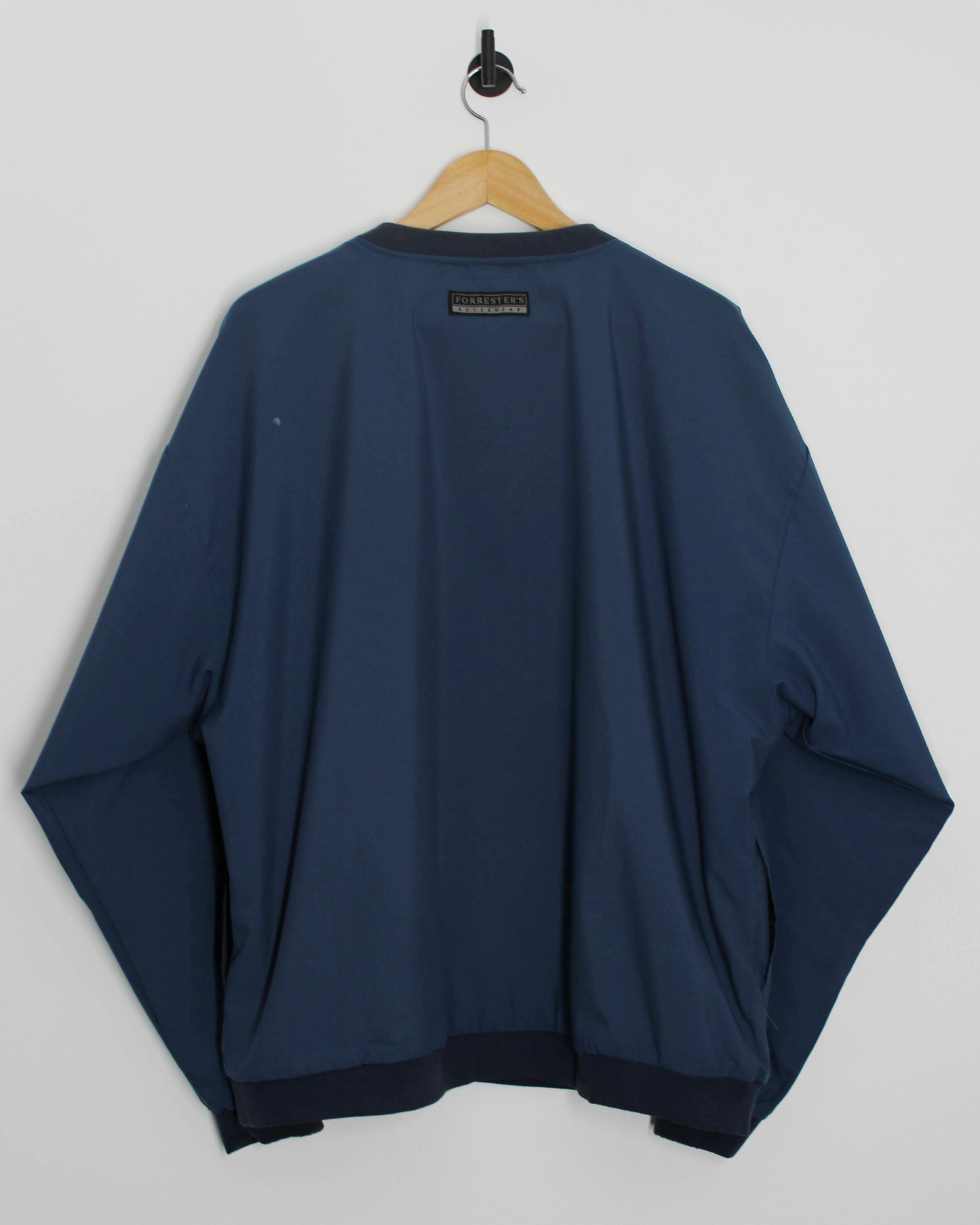 90s Forresters Springhouse Golf Club Abstract/Blue Reversible Windbreaker (L)