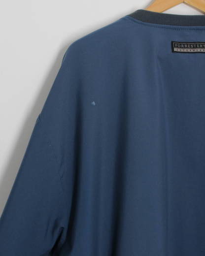90s Forresters Springhouse Golf Club Abstract/Blue Reversible Windbreaker (L)
