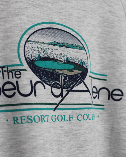 90s The Coeur d’Alene Graphic Crewneck Sweatshirt (L)