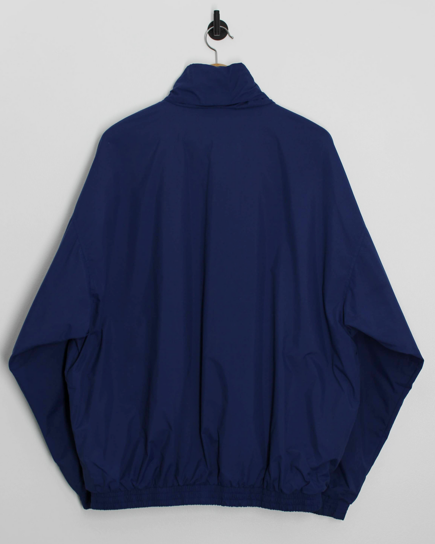 90s Mizuno Blue/Teal Buttoned Pullover Windbreaker (L)