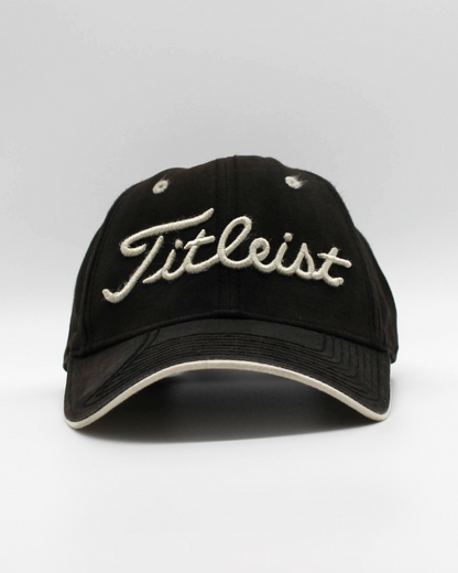 00s Titleist Black/Cream Cap