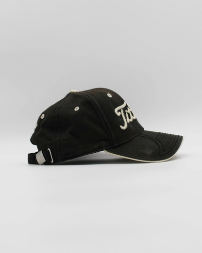 00s Titleist Black/Cream Cap