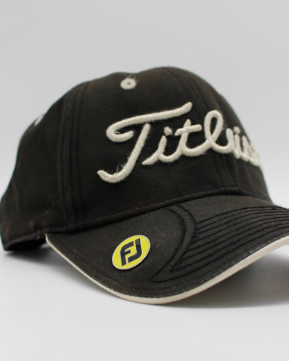 00s Titleist Black/Cream Cap