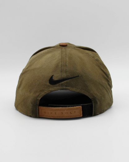 90s Nike Khaki Green Swoosh Cap