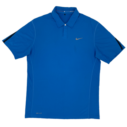 Nike Tiger Woods Blue/Black Polo-Shirt (M) - Generation Mulligan