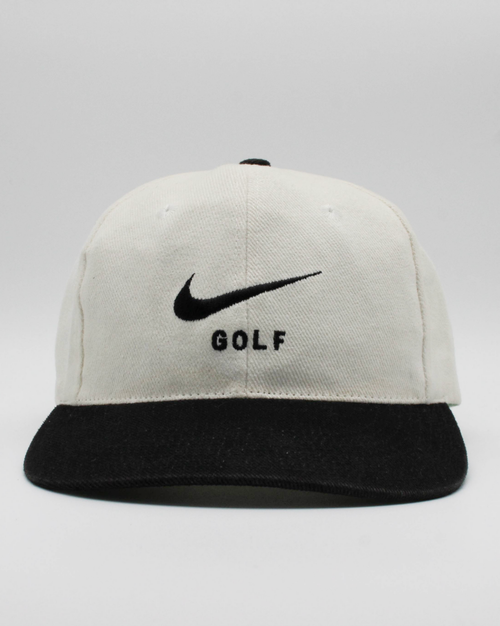 90s Nike Golf Black & White Swoosh Cap – Generation Mulligan