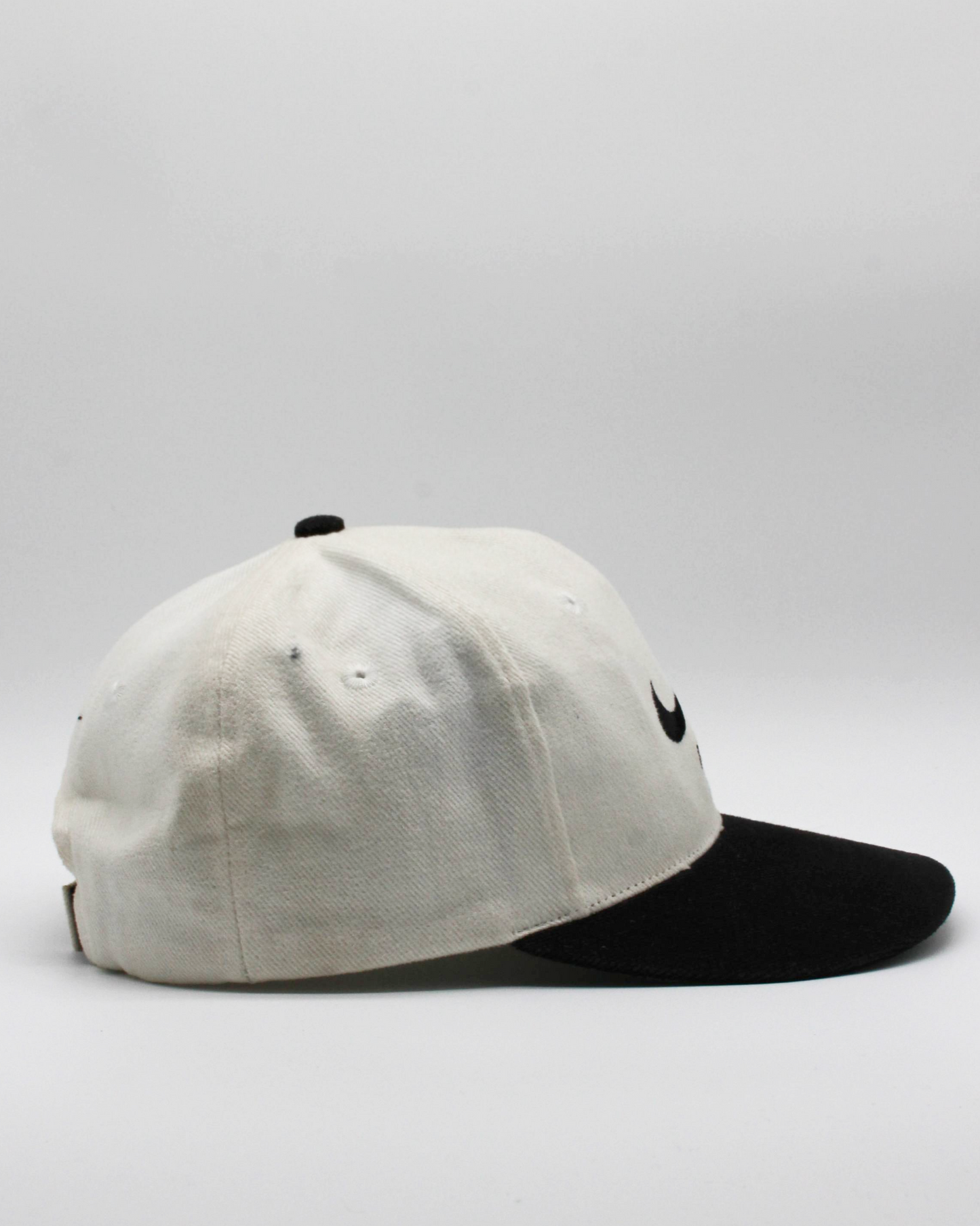 90s Nike Golf Black & White Swoosh Cap