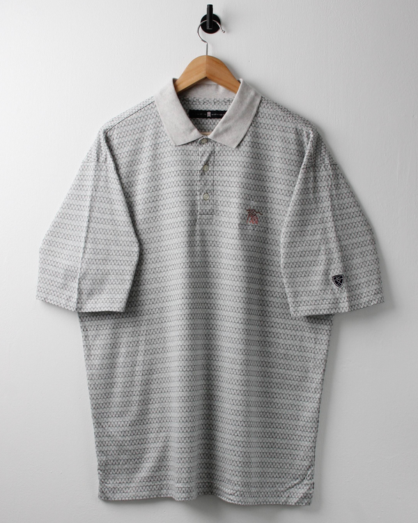 00s Nike Shield Logo Rancho La Quinta Abstract Polo (L)
